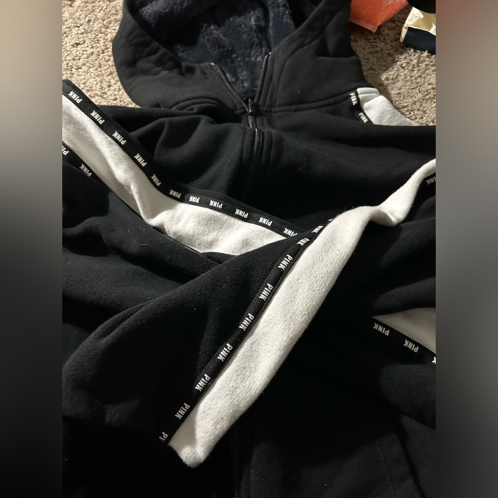 Victoria secret pink full zip up